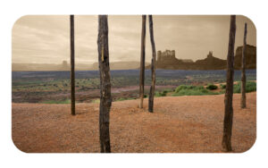 Six Uprights at Monument Valley